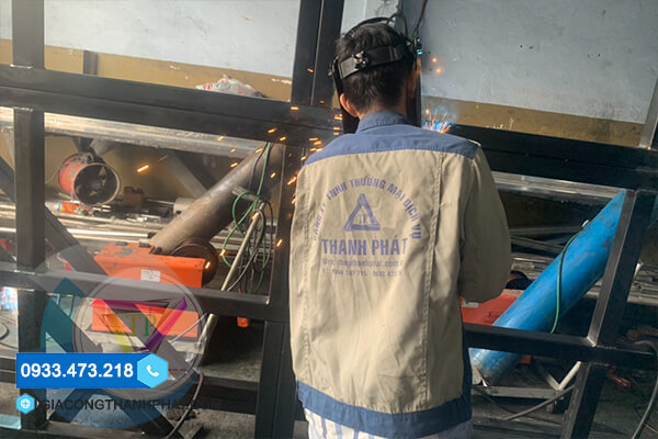 Quy trình gia công khung sắt thép