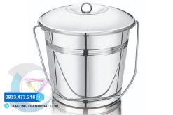 Xô inox 20 lít có nắp