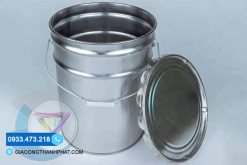 Xô inox 20L đựng gạo