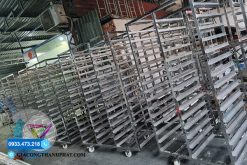 gia công kệ inox công nghiệp