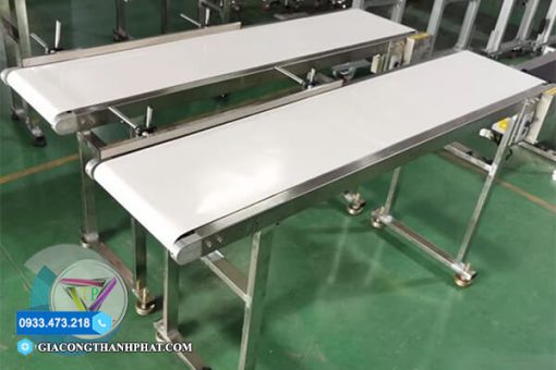Đơn vị sản xuất băng tải PVC trắng uy tín, giá rẻ